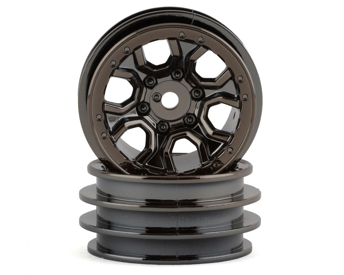 Traxxas 1.0" Rims (Black Chrome) (2) (TRX-4M)