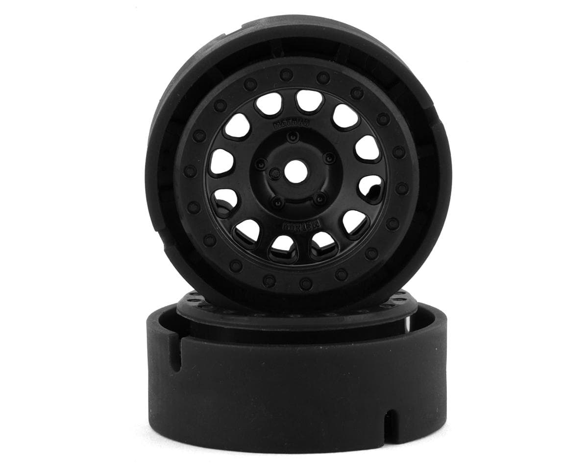 Traxxas 1.0" Micro Method Beadlock Rims (Black) (2) (TRX-4M)