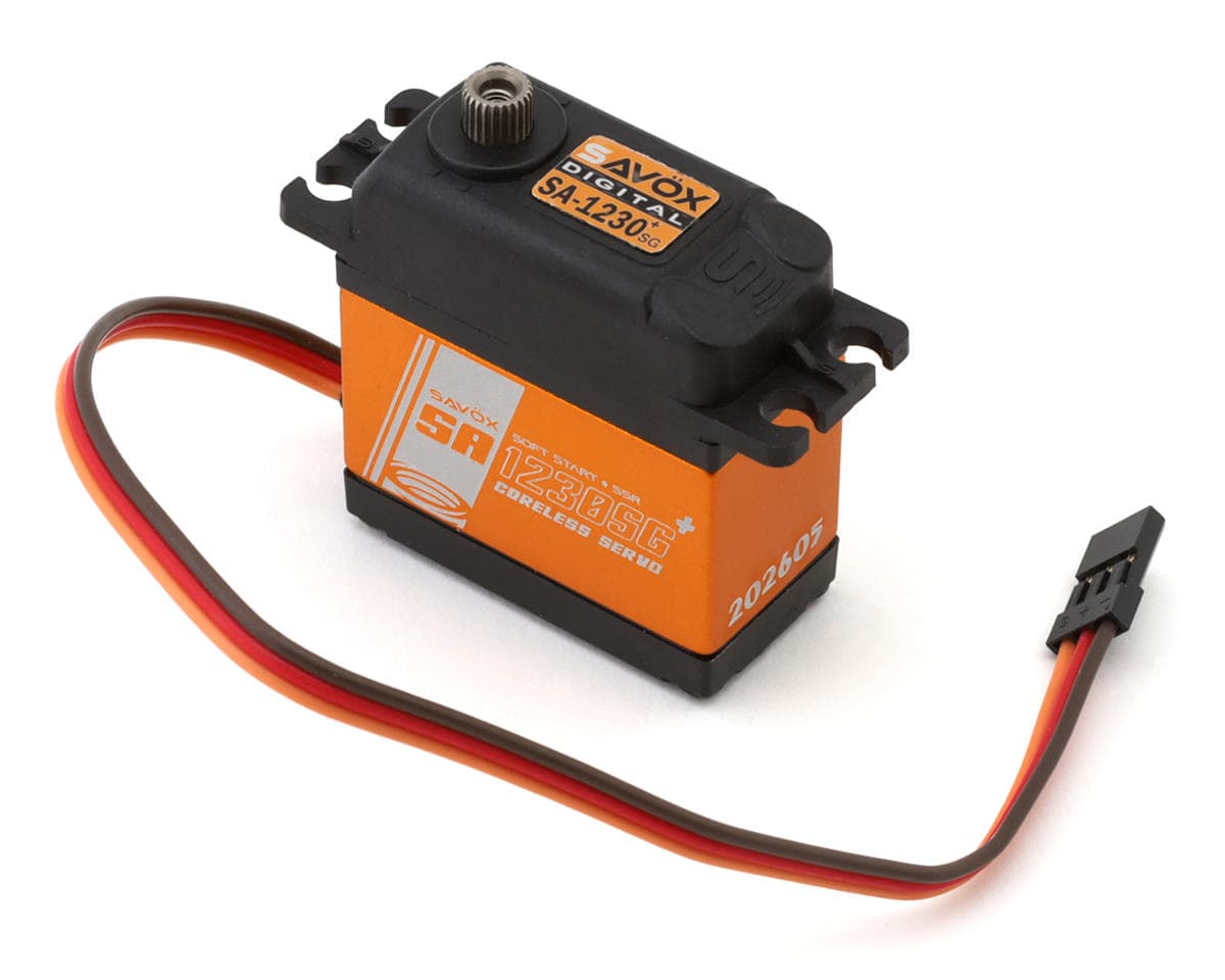 Savox SA-1230SGP Hybrid Tall "Monster Torque" Steel Gear Digital Servo w/Soft Start
