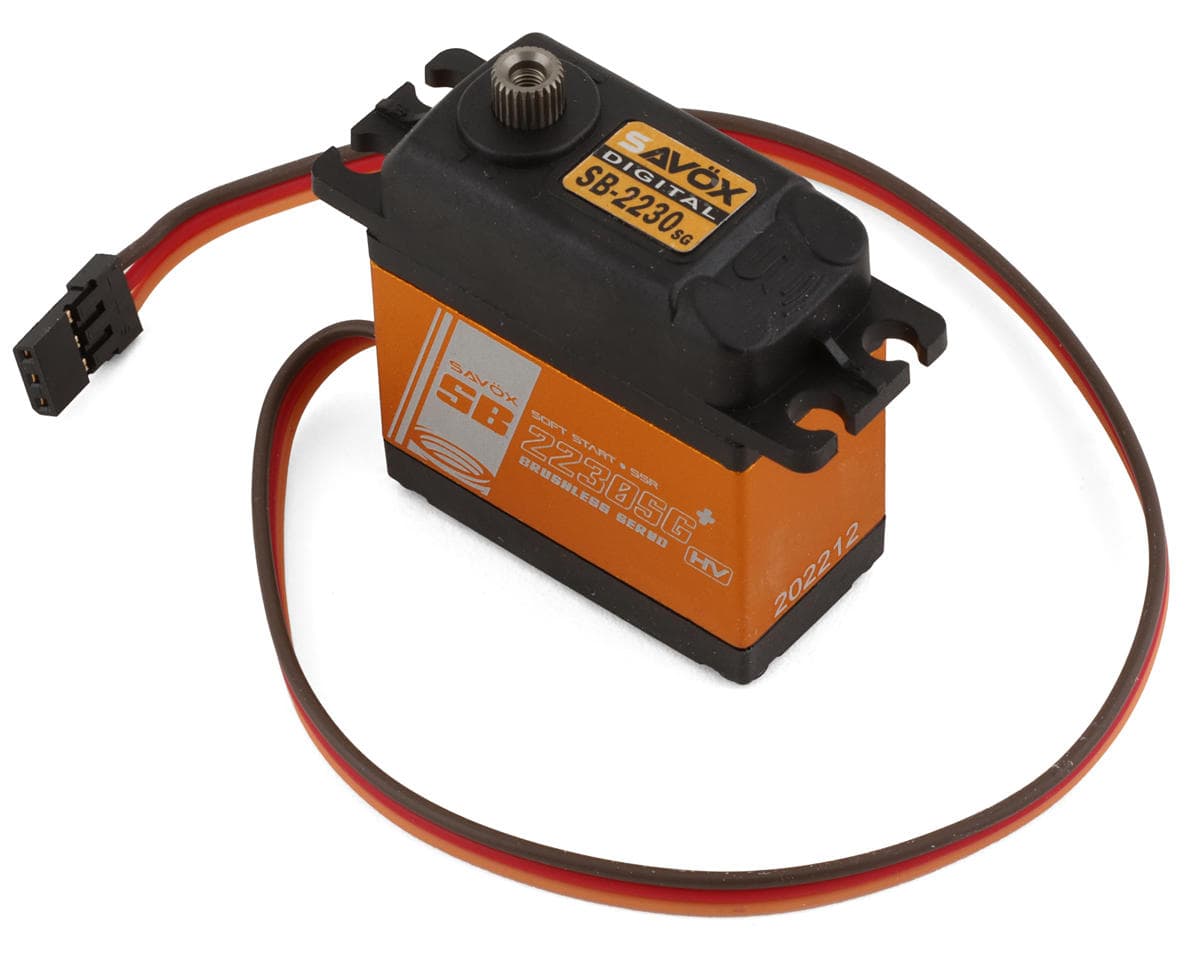 Savox SB-2230SGP Hybrid "Monster Torque" Brushless Digital Steel Gear Servo (High Voltage) (Tall)