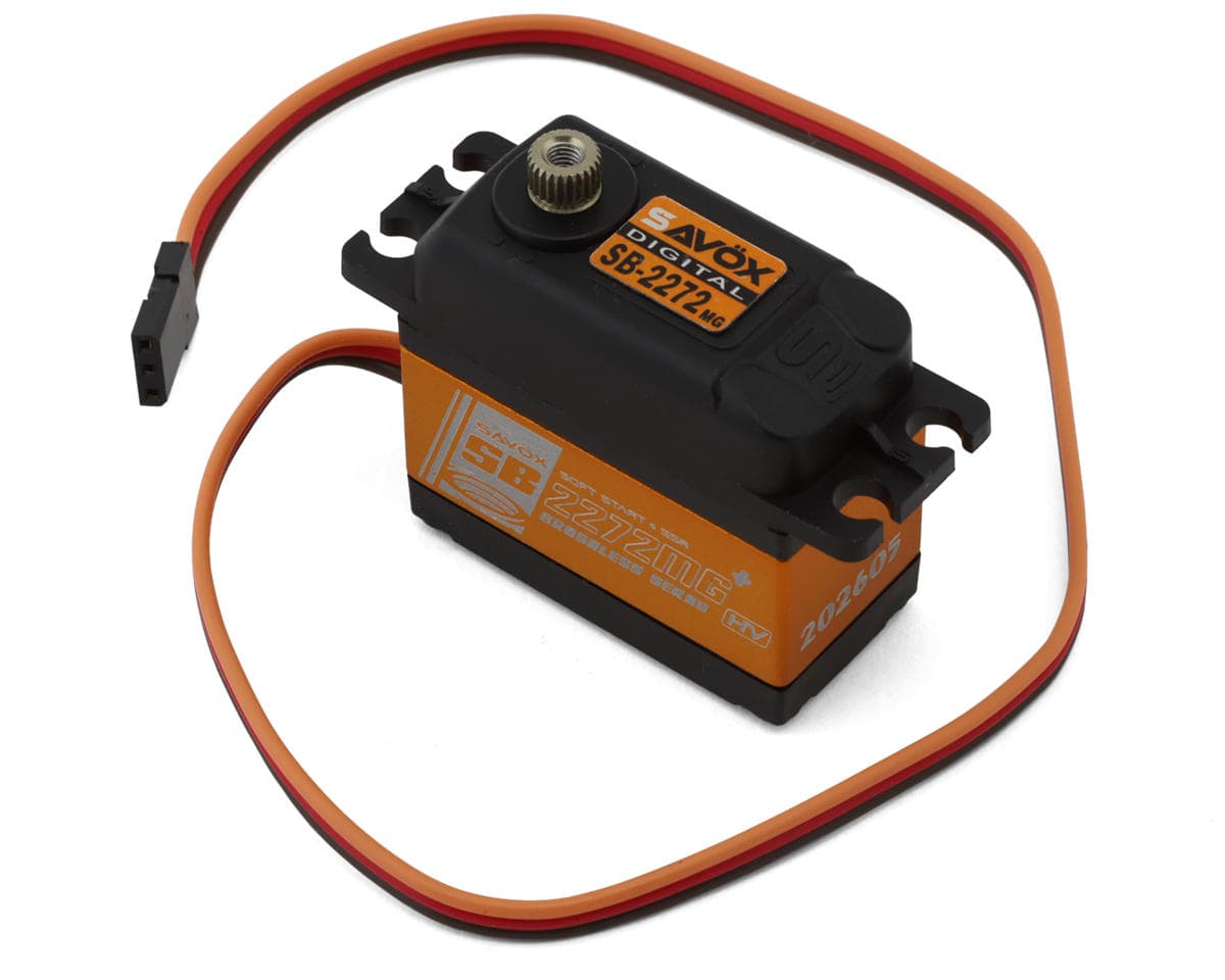 Savox SB-2272MGP Hybrid "Lightning Speed" Brushless Gyro Servo (HV) w/Soft Start