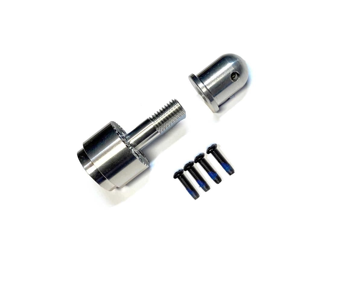 E-flite Prop Adapter And Spinner Nut: Beechcraft D18