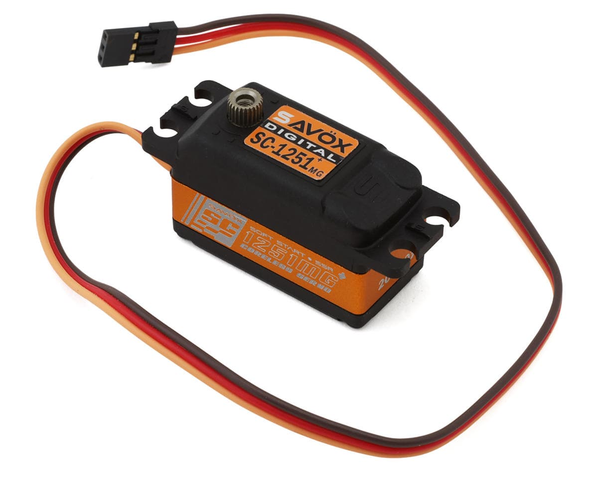 Savox SC-1251MGP Hybrid Low Profile Digital "High Speed" Metal Gear Servo