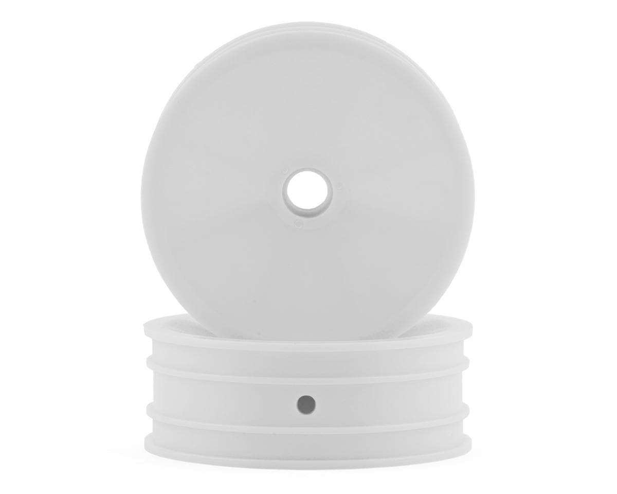 JConcepts RC10 Mono 1.9" Front Wheel (White) (2)