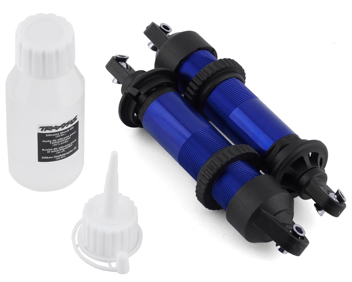 Traxxas XRT Medium GTX Shocks (Blue) (2)