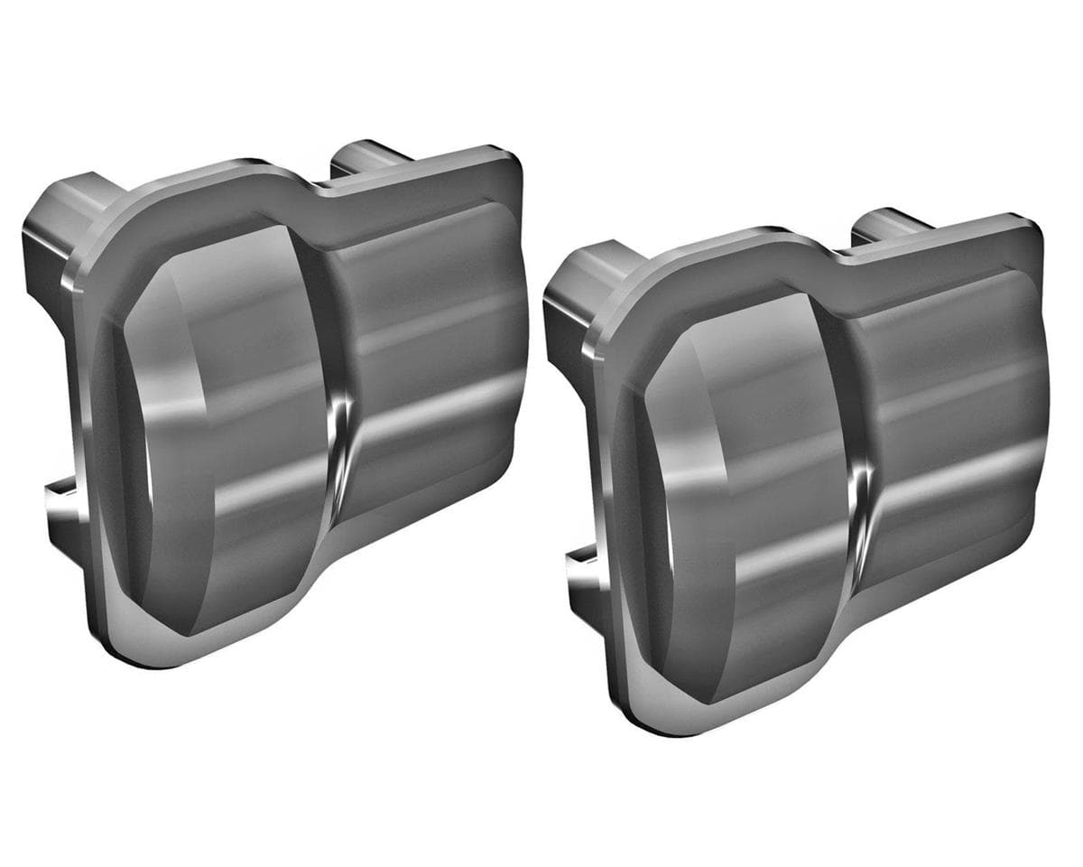 Traxxas Aluminum Axle Cover (Grey) (2) (TRX-4M)
