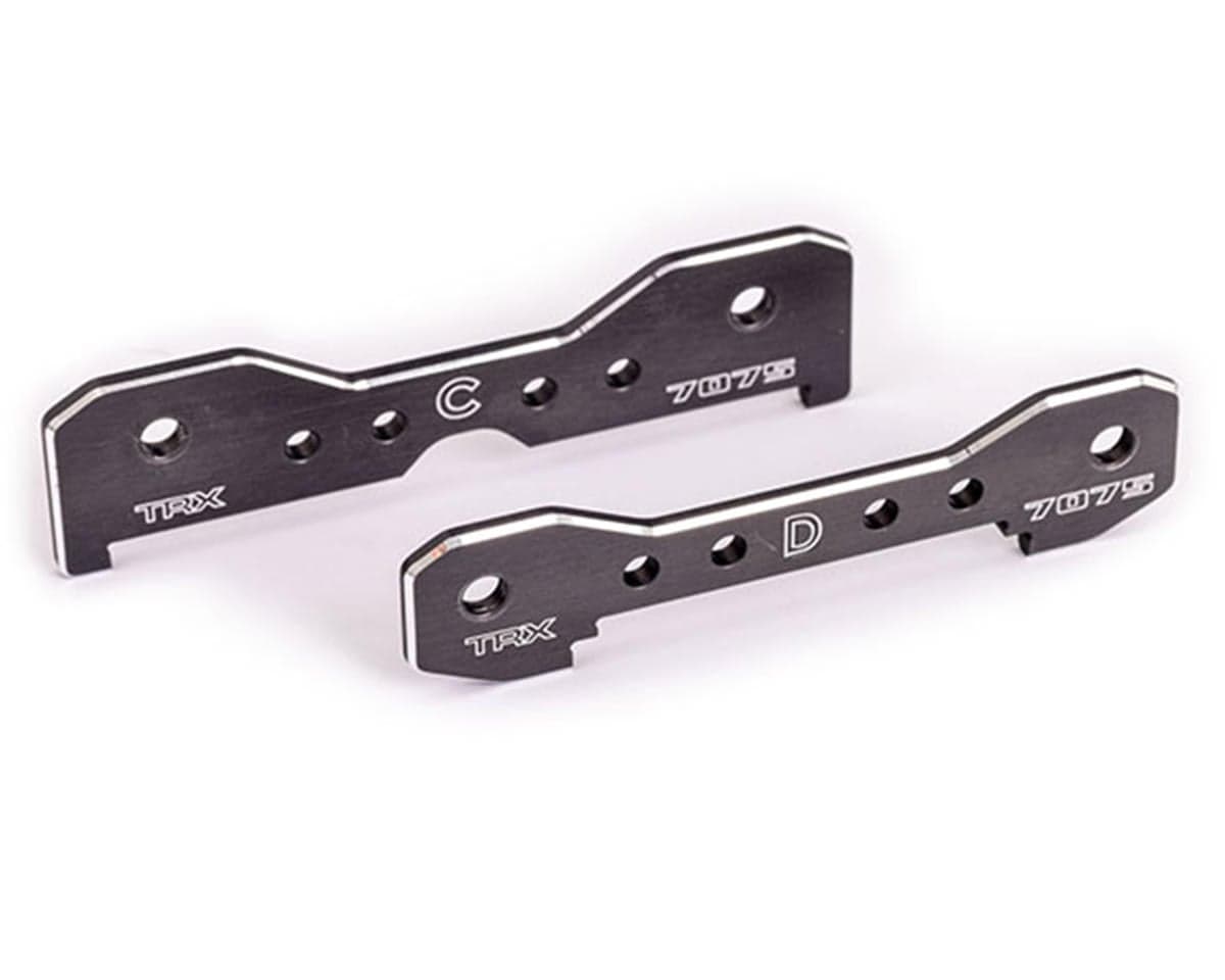 Traxxas Sledge® Aluminum Rear Tie Bars (Dark Titanium) (2)