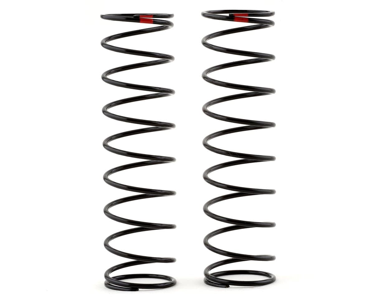 Team Associated RC8T4 Rear V2 Shock Spring Set (Red - 4.7lb/in) (2)