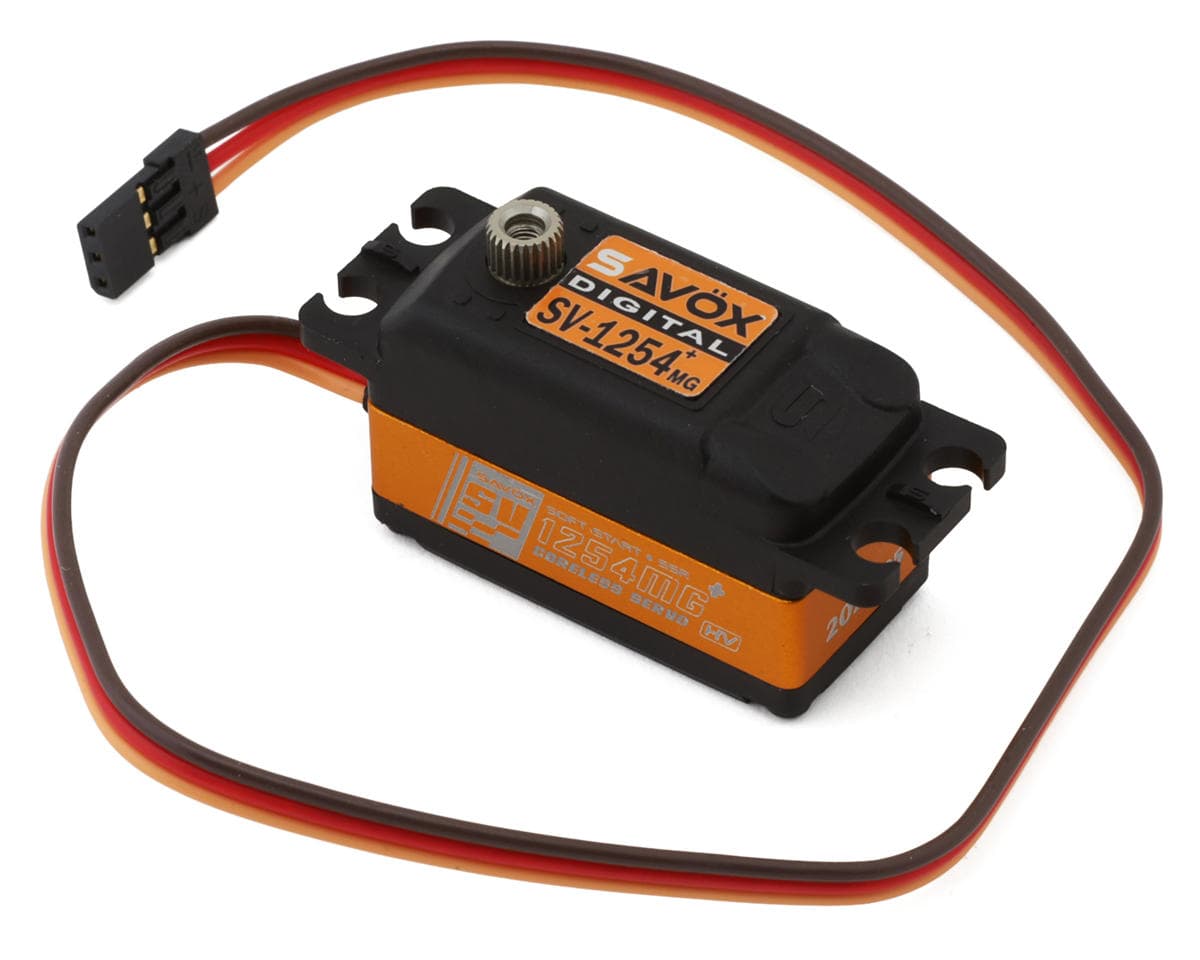 Savox SV-1254MGP Hybrid "High Speed" Low Profile Digital Steel Gear Servo (High Voltage)
