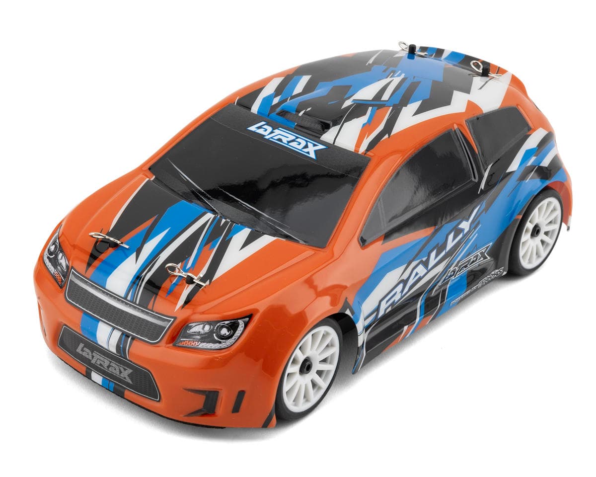 Traxxas 1/18 Latrax Rally RTR 4WD Electric Rally Car (Orange/Blue) w/2.4GHz Radio, Battery & AC Charger