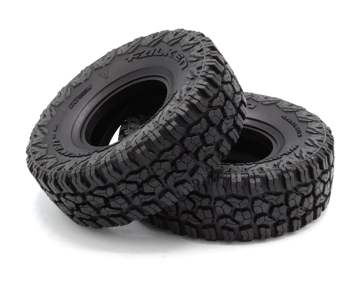 Vanquish Products Falken Wildpeak R/T 1.9" Class 1 Rock Crawler Tires (2) (Red)