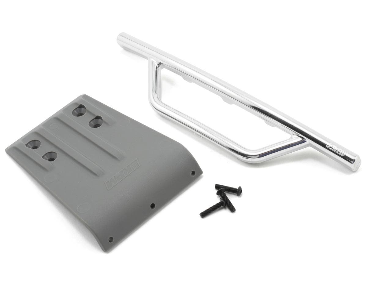 RPM Front Bumper & Skid Plate for Traxxas Slash (Chrome)