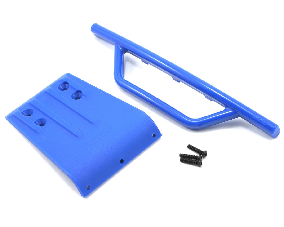RPM Front Bumper & Skid Plate for Traxxas Slash (Blue)