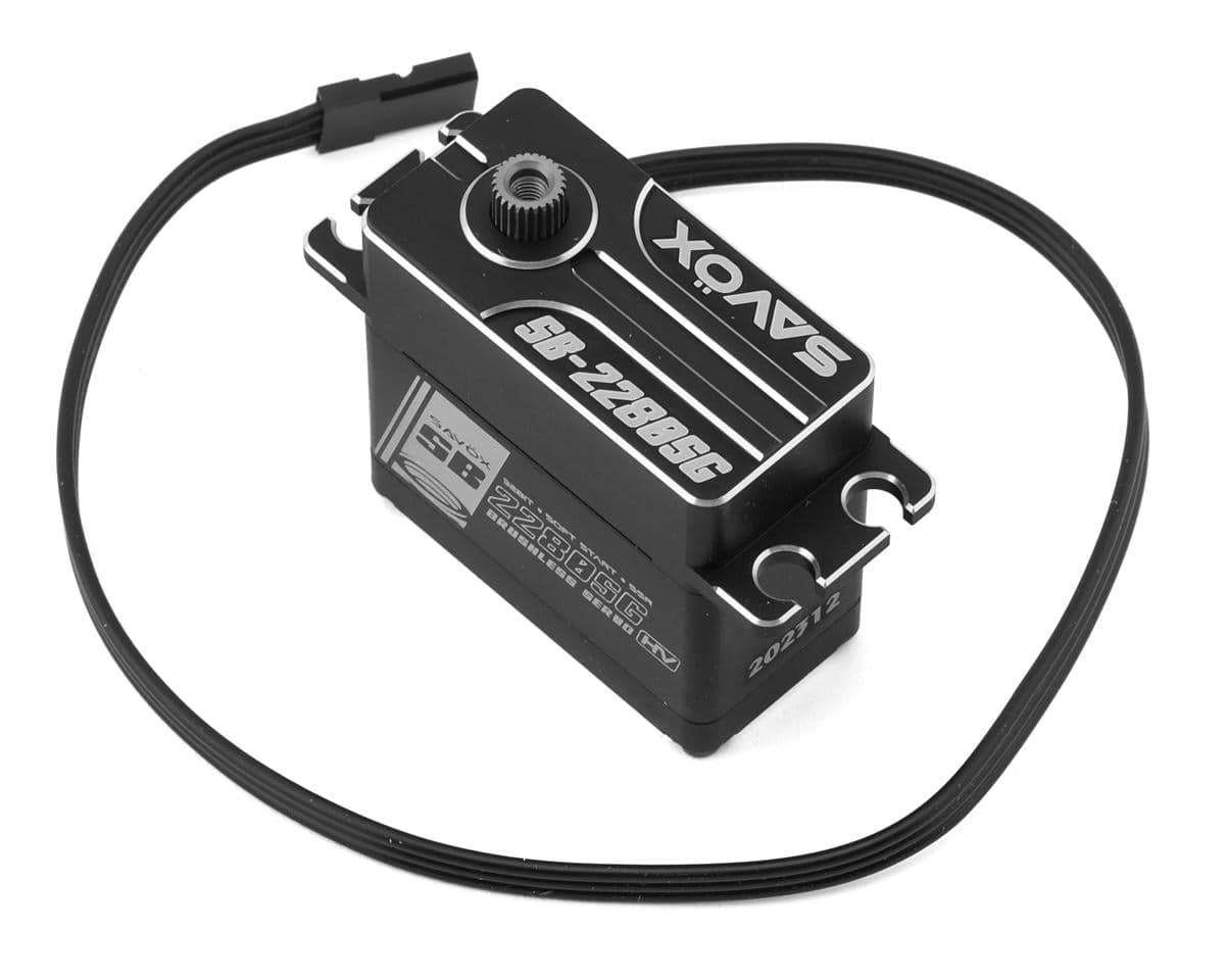 Savox SB-2280SGP Aluminum "Monster Torque" Brushless Steel Gear Servo (High Voltage)