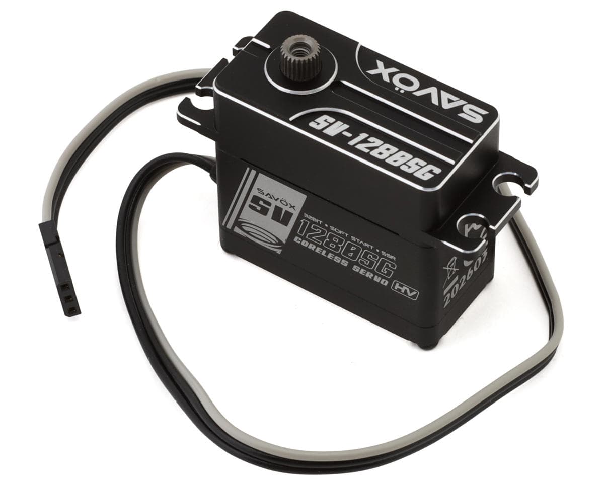 Savox SV-1280SGP Black Edition Digital "Monster Torque" Steel Gear Servo (High Voltage)