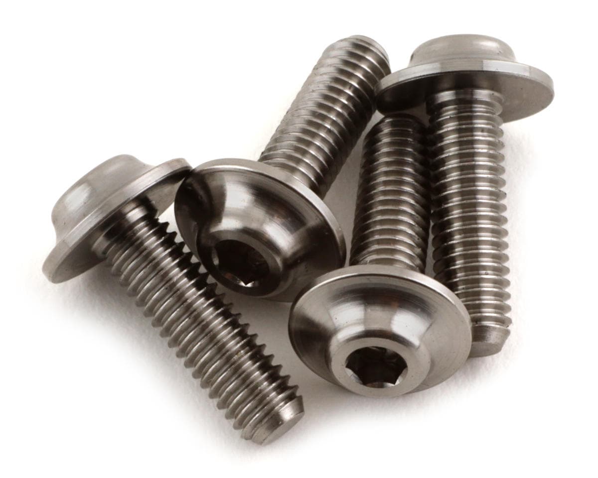 Reve D 3x10mm Large Diameter SPM Titanium Button Head Screw (4)
