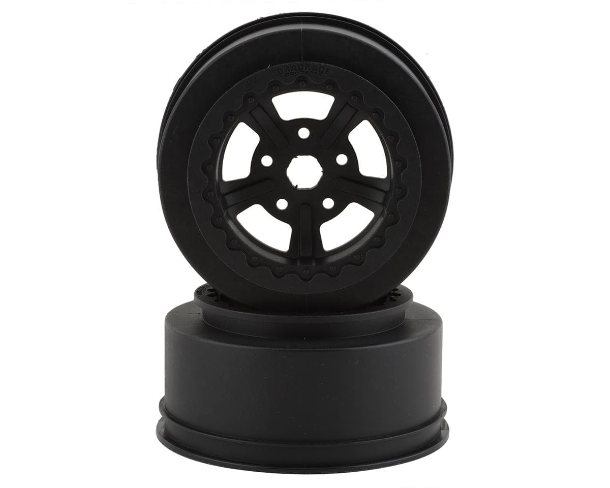 DragRace Concepts Speedline 2.2/3.0 Replacement Rear Wheels (Black) (2)