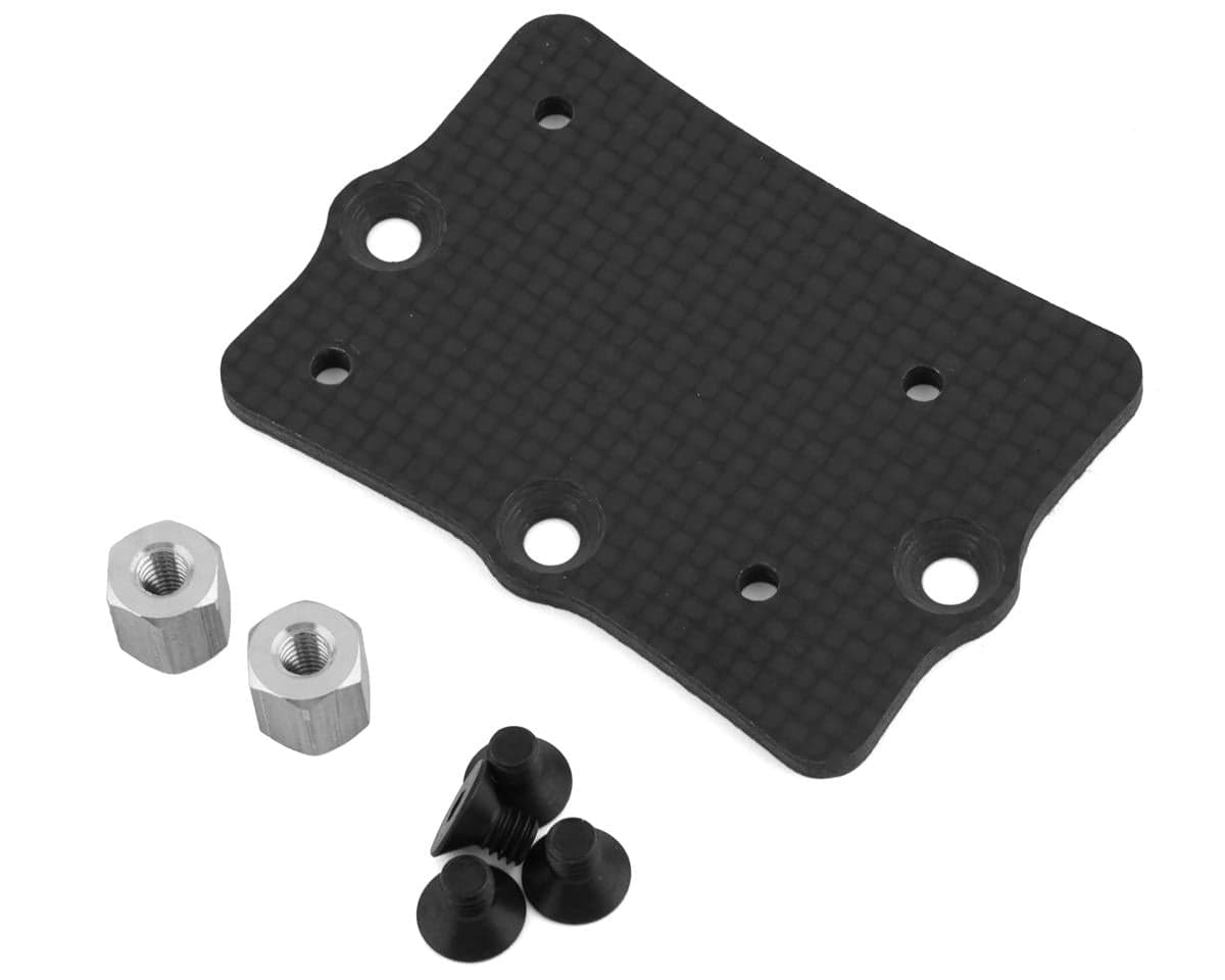 Xtreme Racing Team Associated RC8B4E Carbon Fiber ESC Mount (2.5mm)