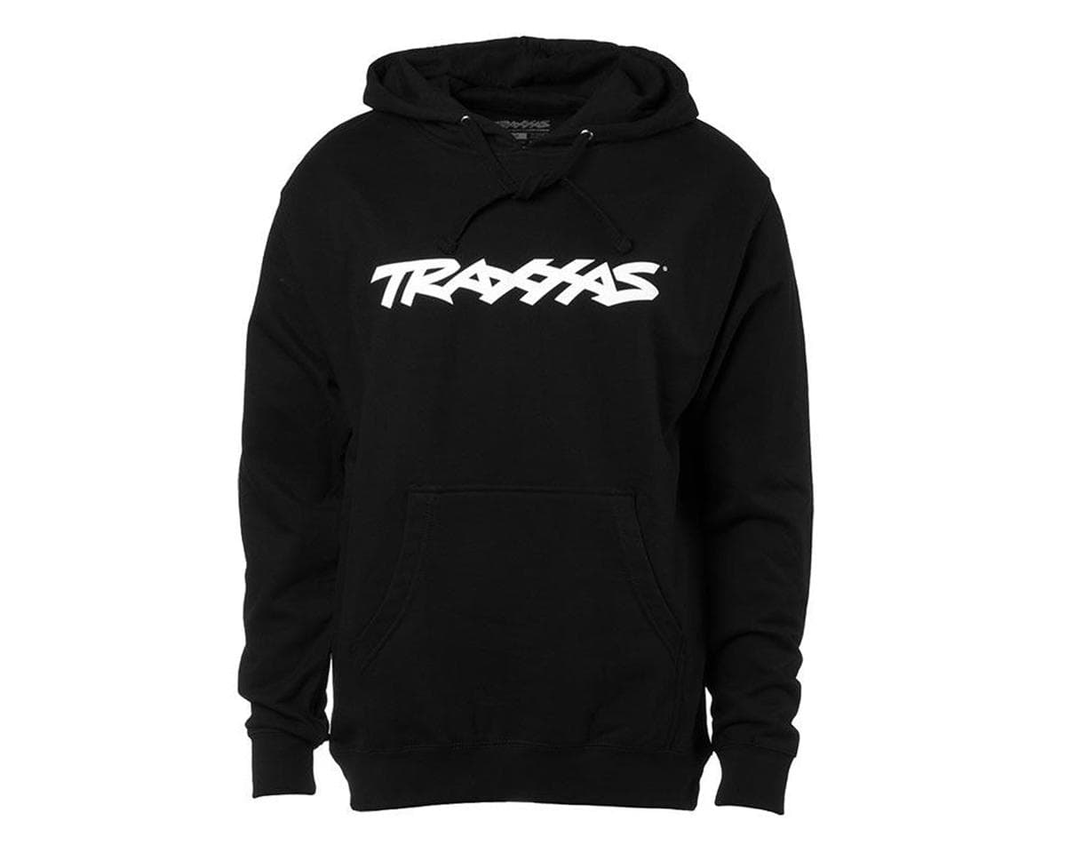 Traxxas Pullover Hoodie Sweatshirt (Black) (L)