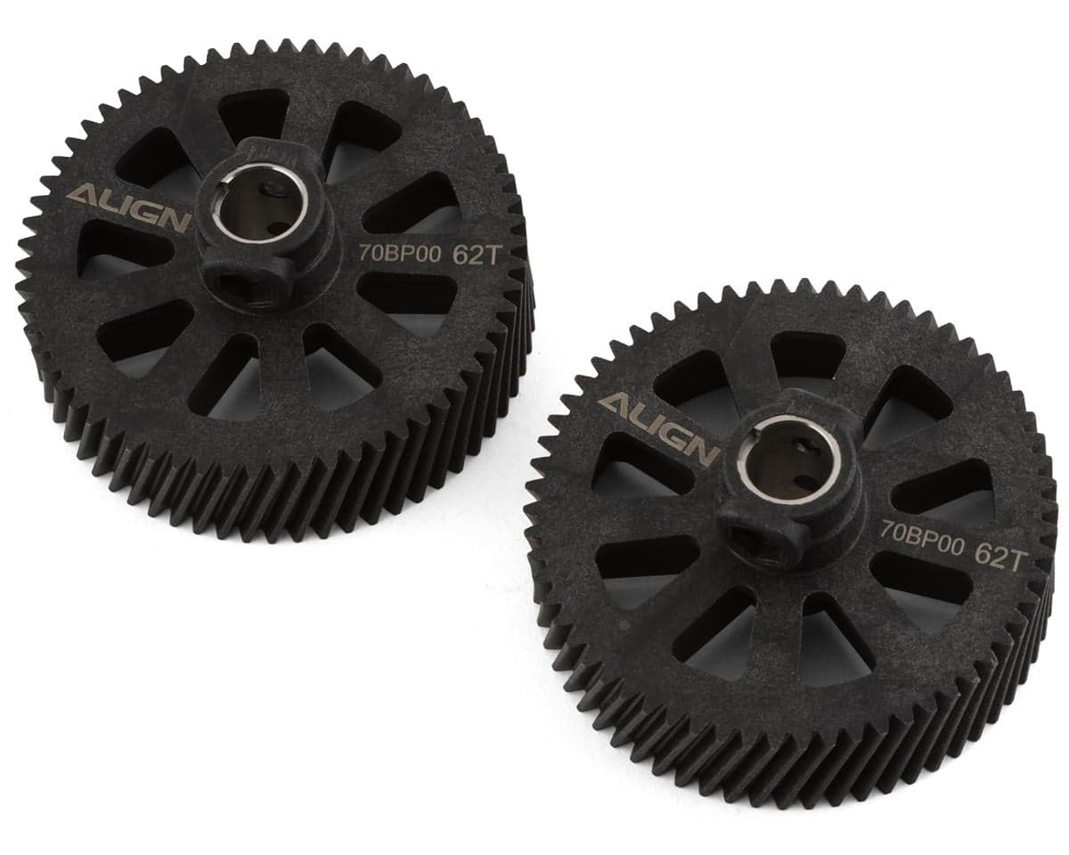 Align TB70 Slant Thread Main Drive Gear (2) (62T)