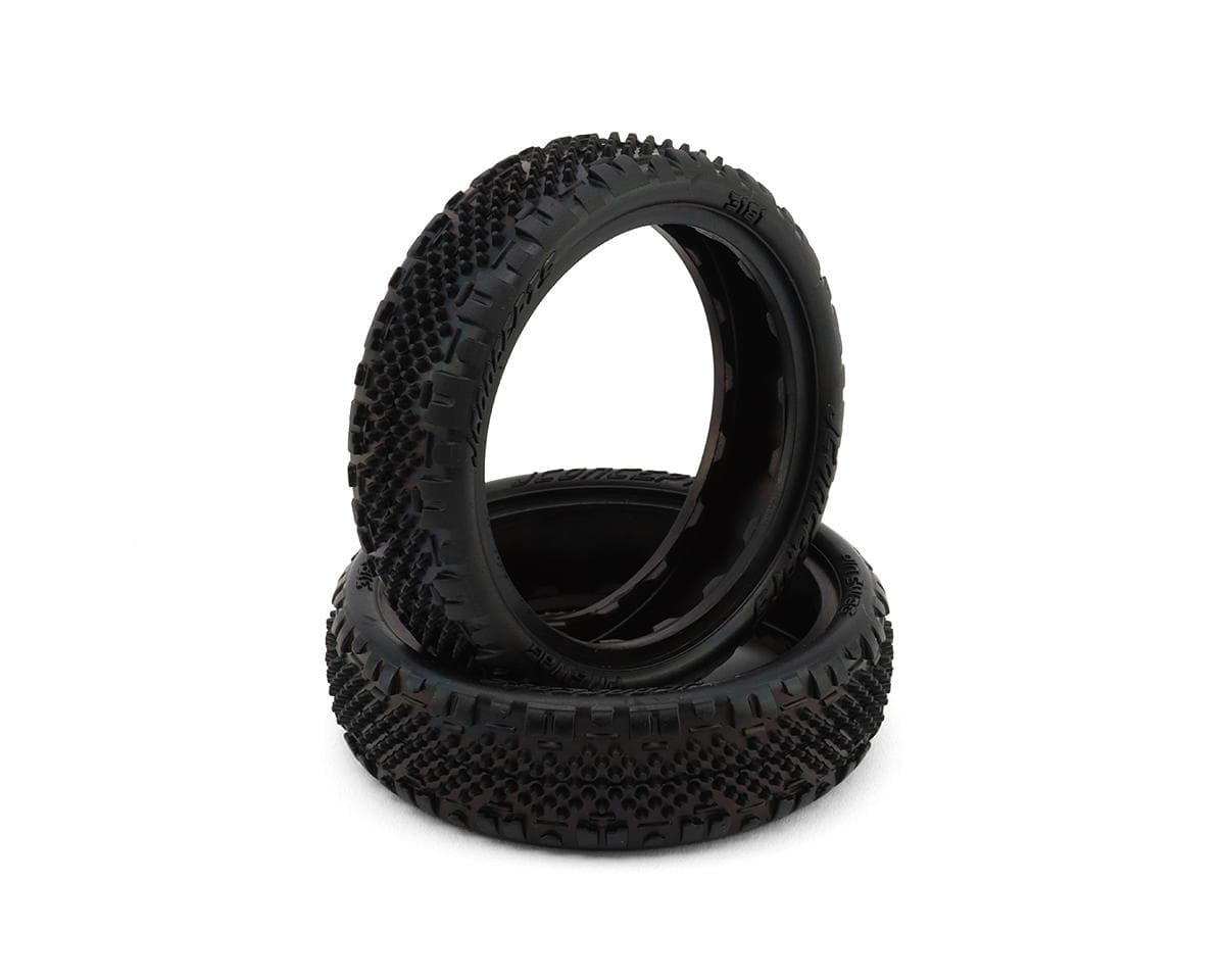 JConcepts Pin Swag Slim 2.2" 2WD Front Buggy Carpet Tires (2) (Purple)
