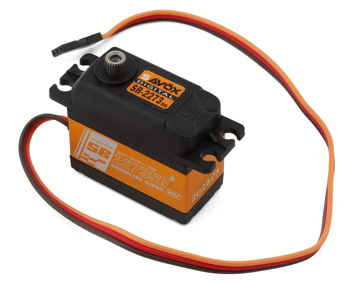 Savox SB-2273SGP Hyrbid "High Torque" Brushless Digital Steel Gear Servo (High Voltage)