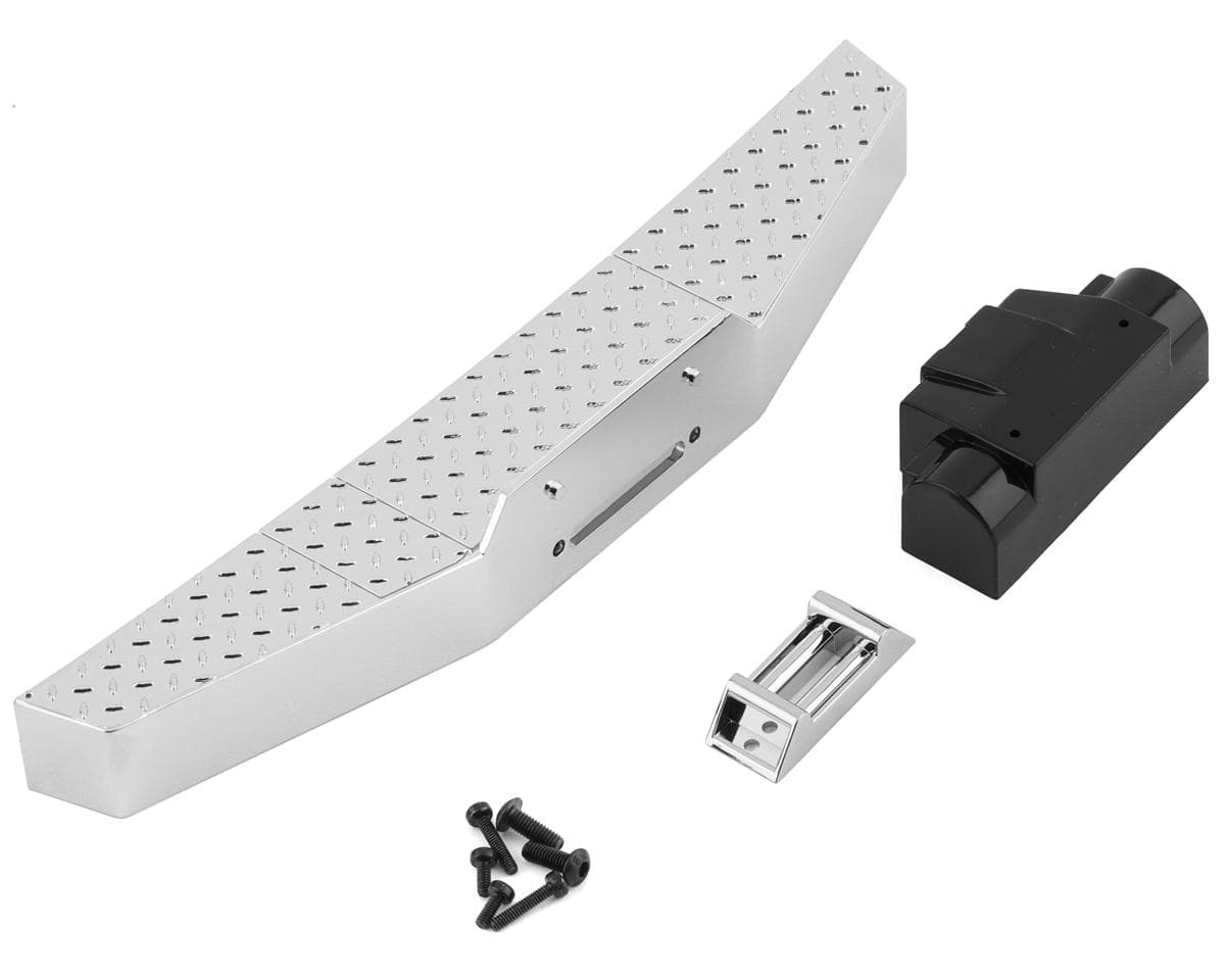 JConcepts Late 70's F-Type Front Bumper Set (Chrome) (JConcepts Retro MT Bodies)