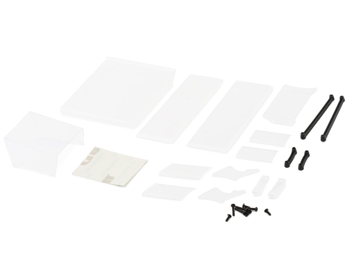 1RC Racing 1/18 Sprint Wing Set (Clear)