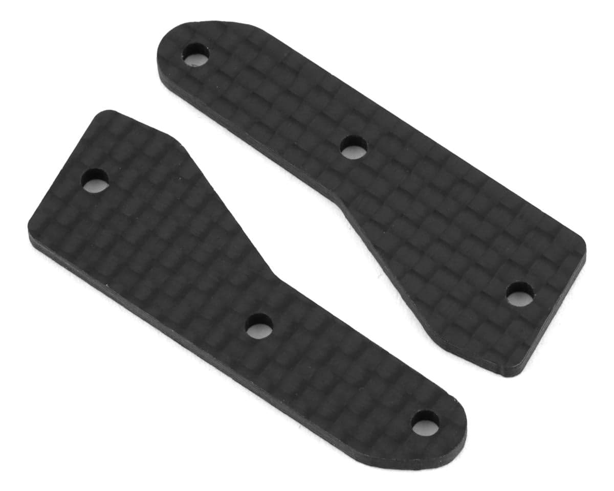 Avid RC RC8B4/RC8B4e Carbon Front Upper Arm Inserts (2) (2mm)