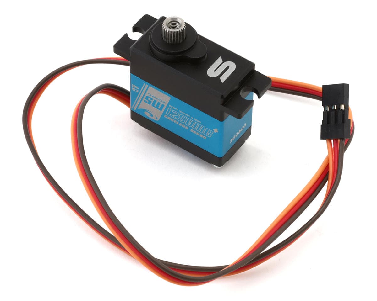 Savox SW-1250MGP Aluminum "Ultra Torque" Waterproof Mini Metal Gear Digital Servo for Traxxas® 1/16 (High Voltage)
