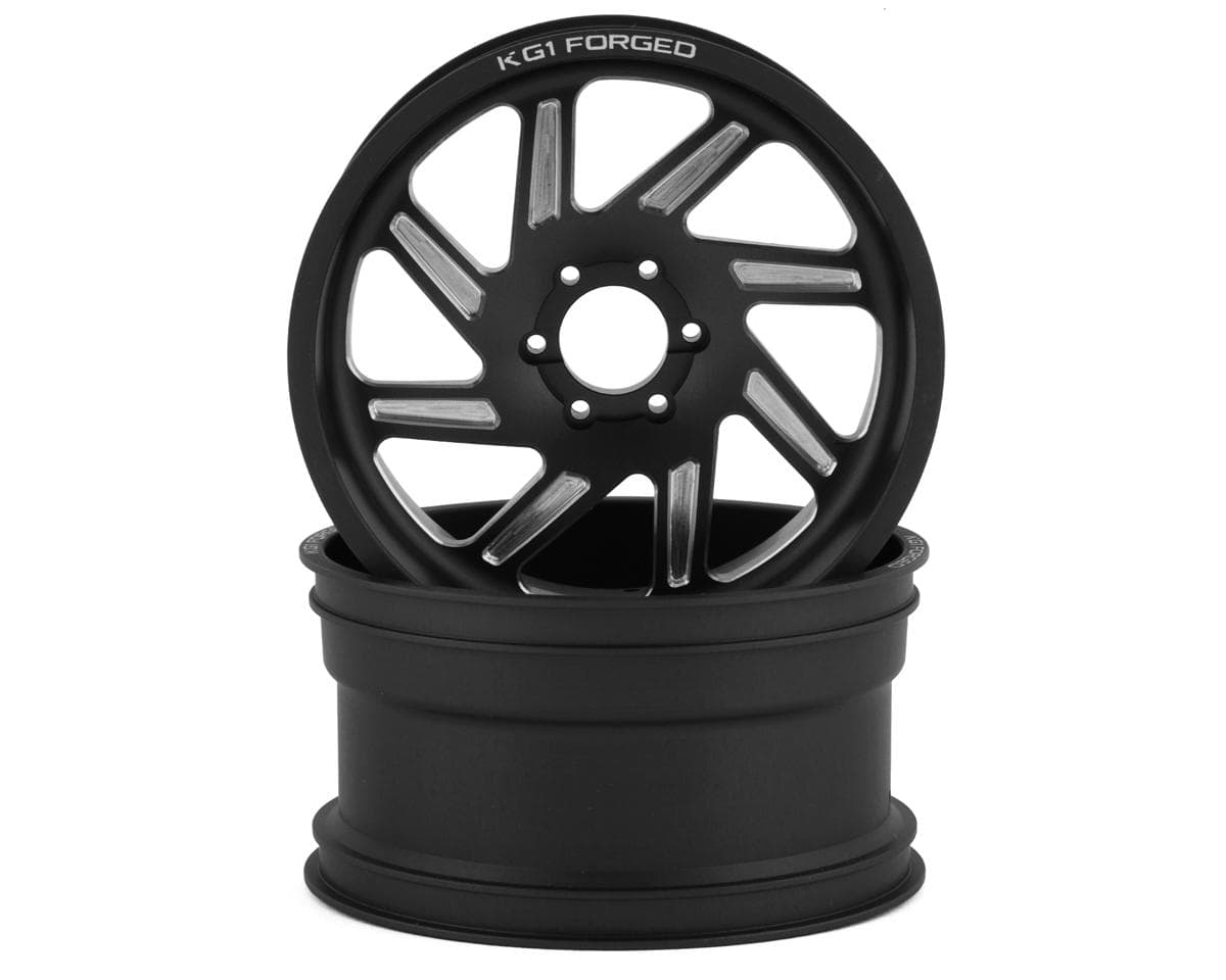 CEN KG1 Forged Spool KF011 CNC Aluminum Wheel (Black) (2)