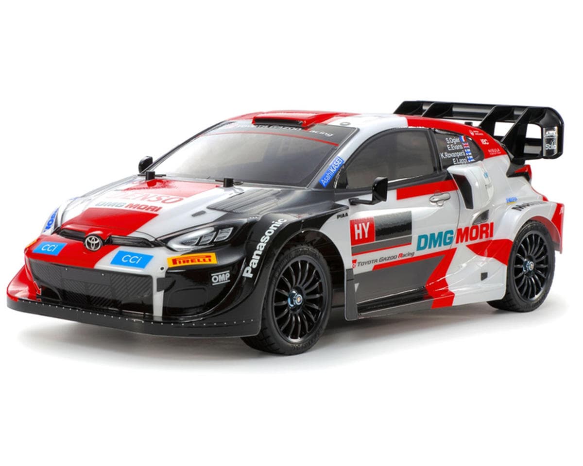 Tamiya Toyota GAZOO Racing WRT/GR Yaris Rally1 1/10 4WD Electric Rally Car Kit (TT-02)