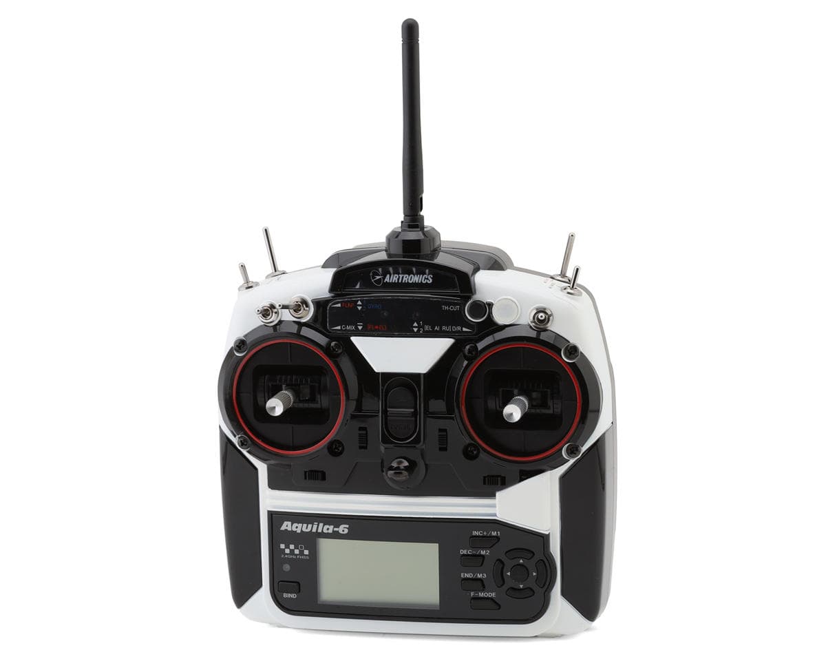 Sanwa/Airtronics Aquila-6 2.4GHz 6-Channel FHSS-1 Radio System w/RX-71E FH1 Receiver