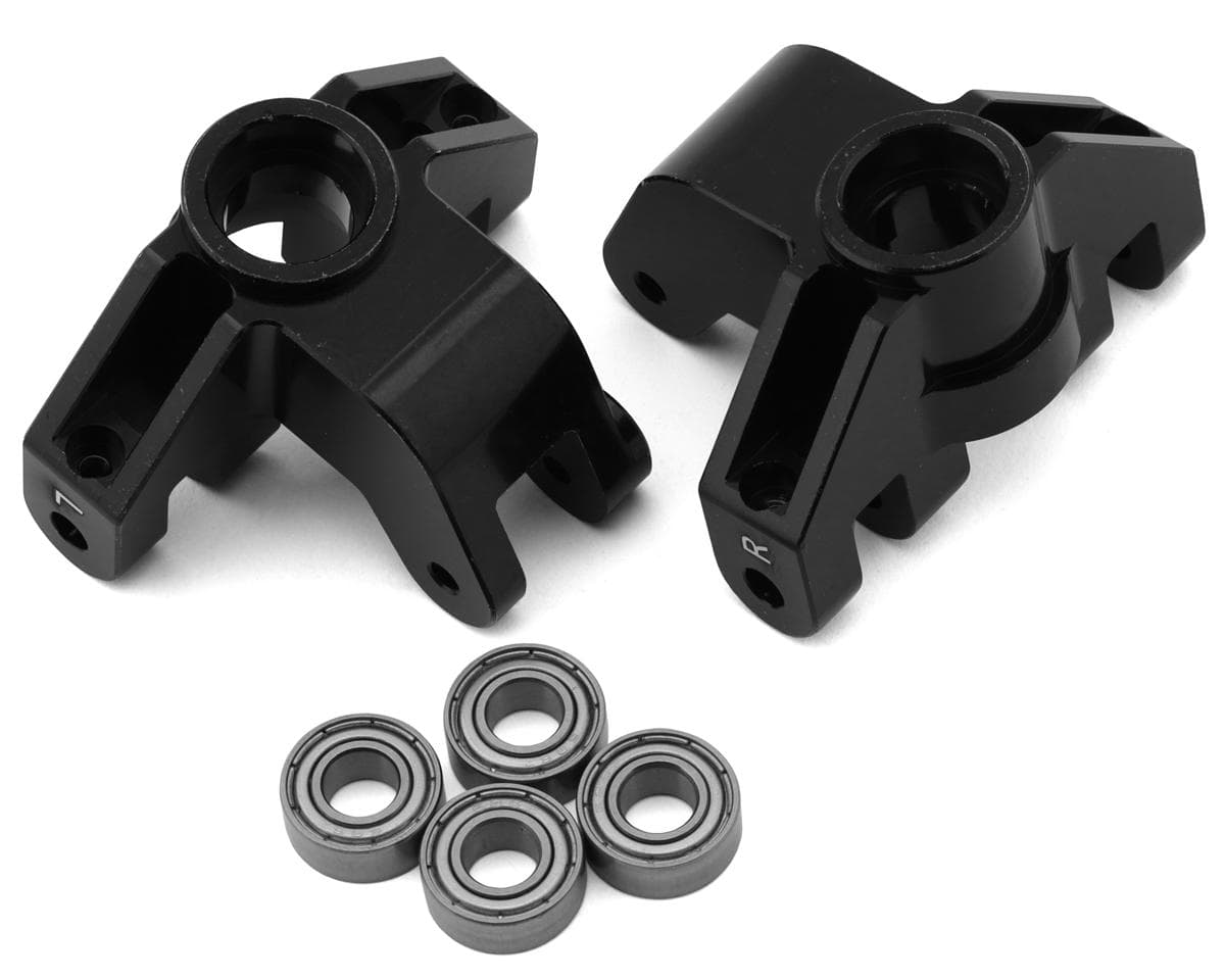 Team Losi Racing Aluminum Steering Spindle Set w/Bearings