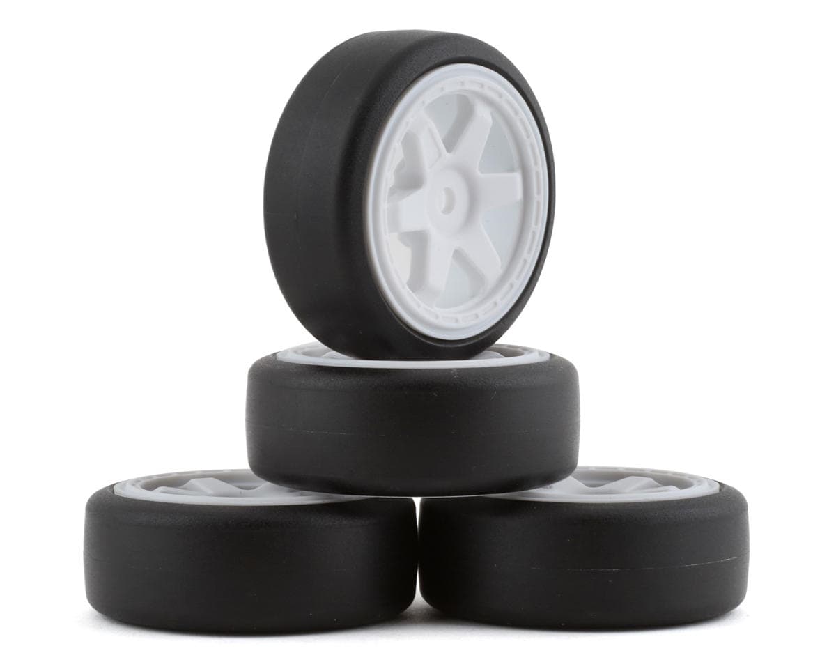 Team Associated Reflex 14R Hoonitruck Pre-Mounted Tires (4) (Drift) w/12mm Hex