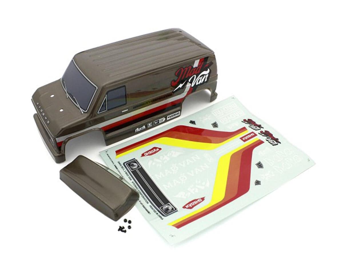 Kyosho Mad Van Decoration Body Set (Clear)