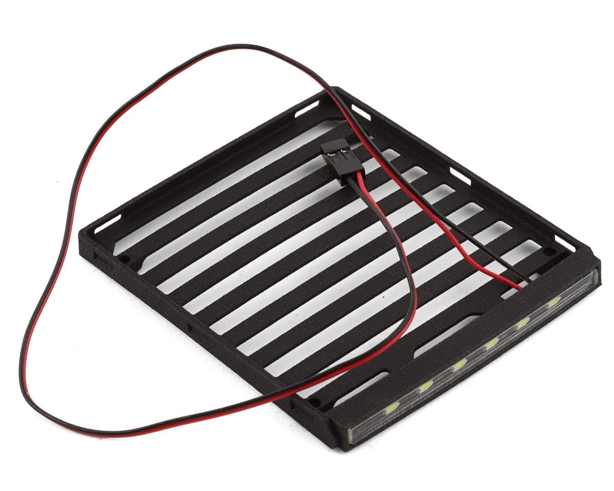 RC4WD CChand Axial SCX24 AXI00005T1 / AXI00005T2 Flat Roof Rack w/ LED Lights