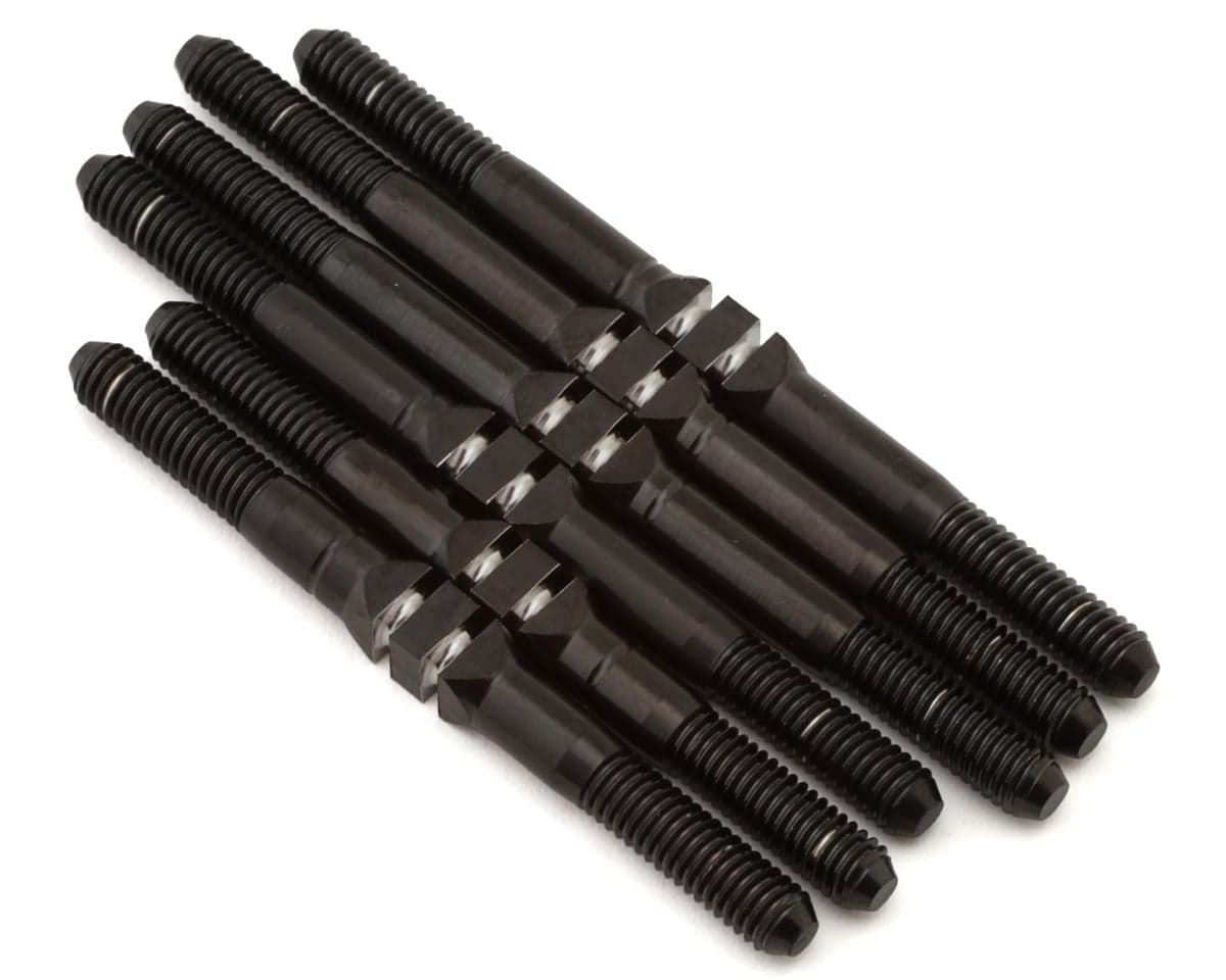 Whitz Racing Products HyperMax Schumacher Cat L1R Evo Titanium Turnbuckle Kit (Black) (3.5mm)