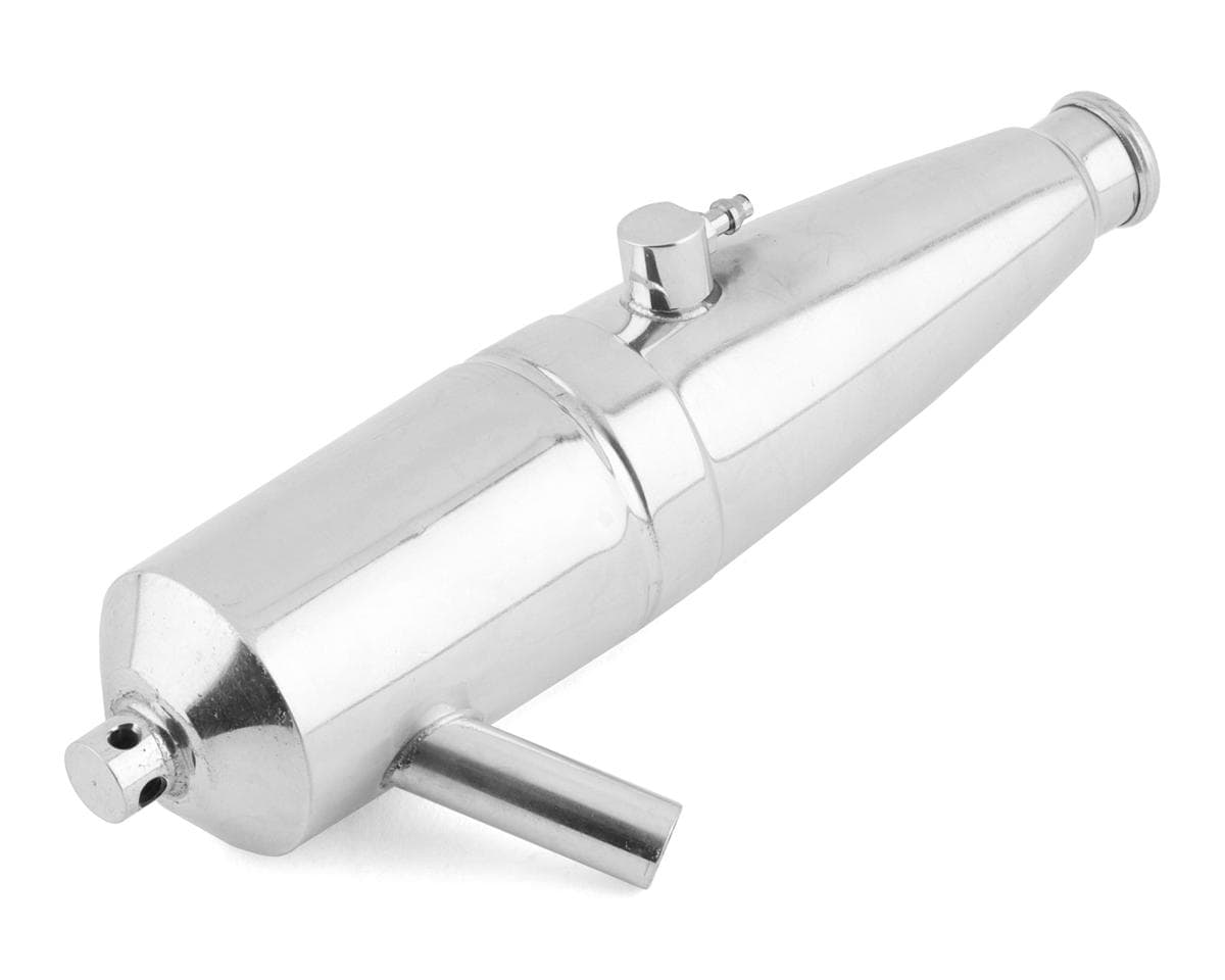 LRP S8 Rebel BX/TX 1/8 Aluminum Exhaust Pipe (Polished)