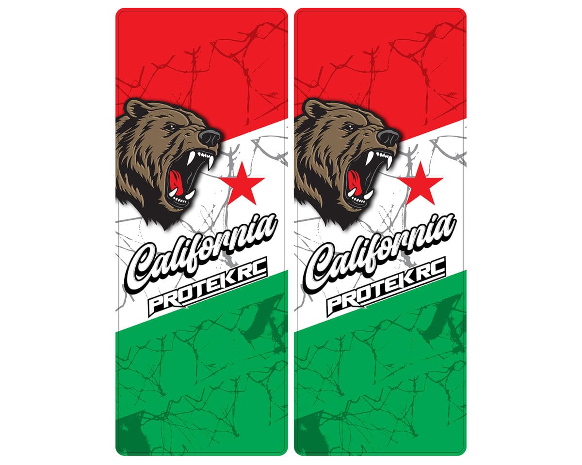 ProTek RC Universal Chassis Protective Sheet (California) (2) (12.5x33.5cm)