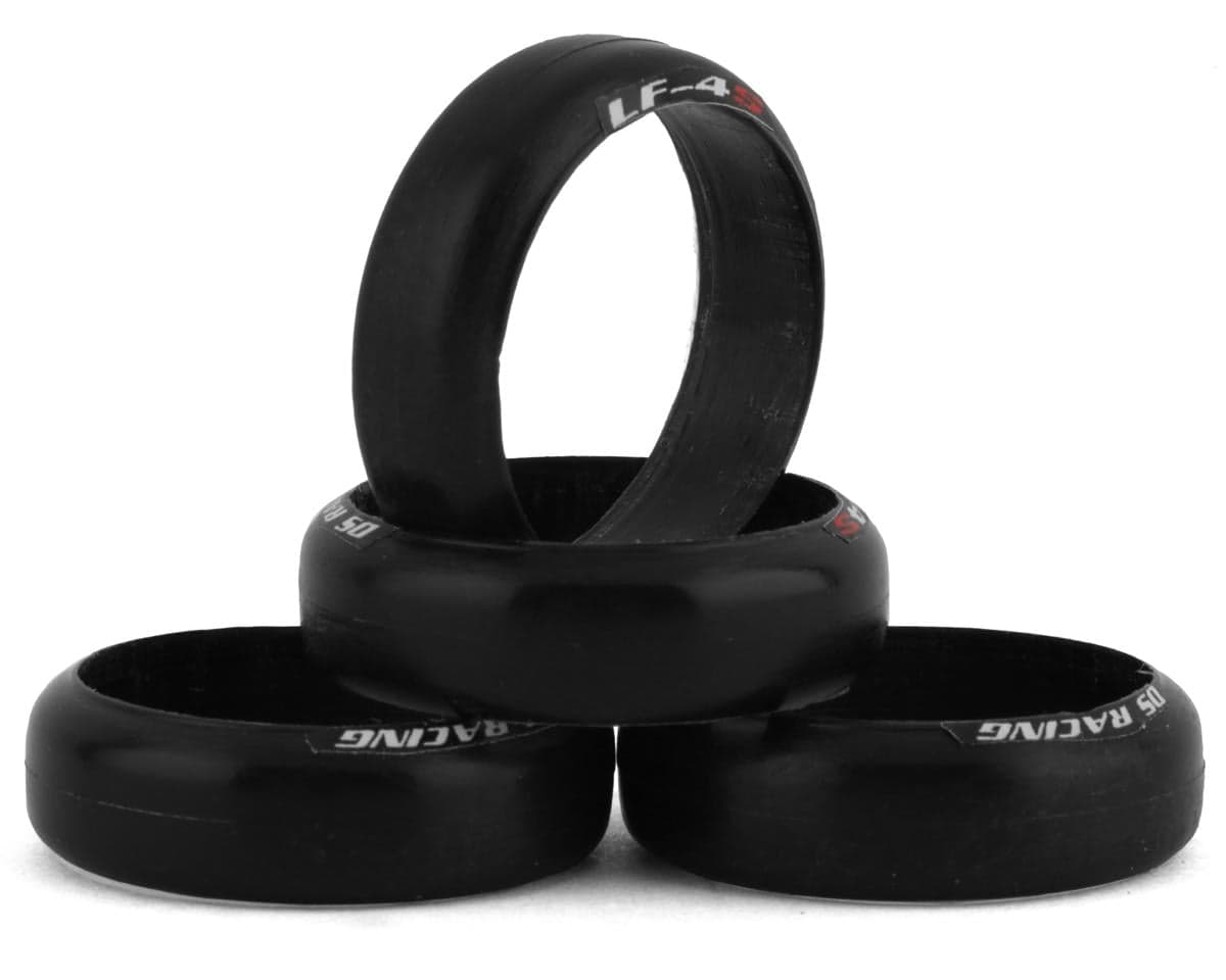 DS Racing Mini-Z 8.5mm Narrow Front Drift Tires (4) (22mm) (LF-4)
