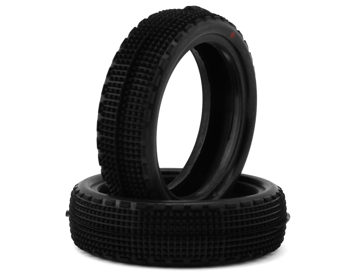 Raw Speed RC Fast Forward 1/10 2WD Buggy Front Tires (2) (Medium) (No Insert)