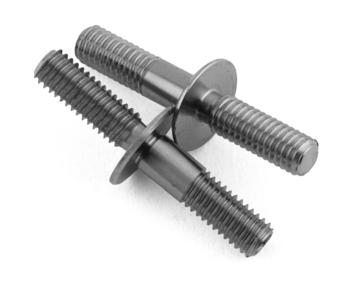 1UP Racing 1/10 Off Road & Drag Perfect Center Titanium Lower Shock Screws (2)