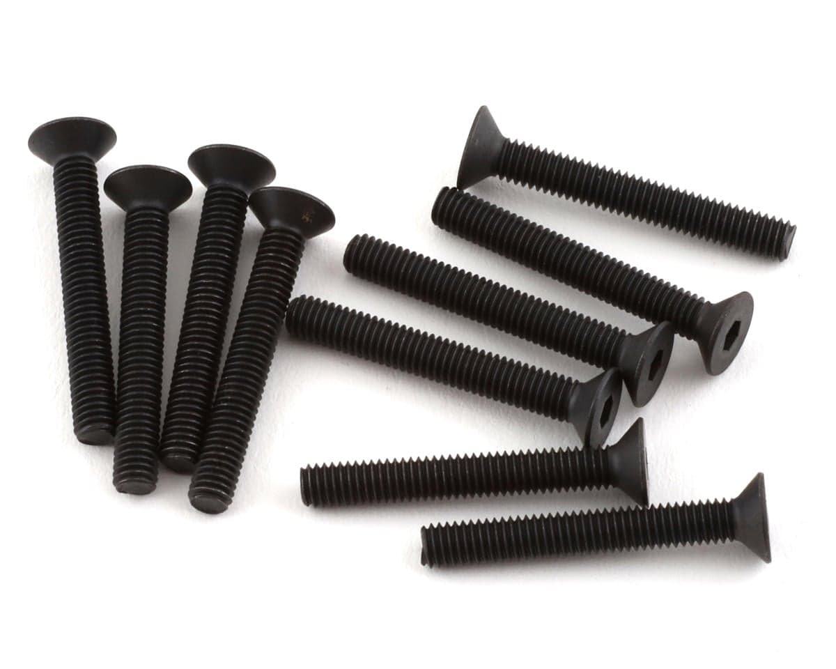 HB Racing 3x22mm Flat Head Screw (10)