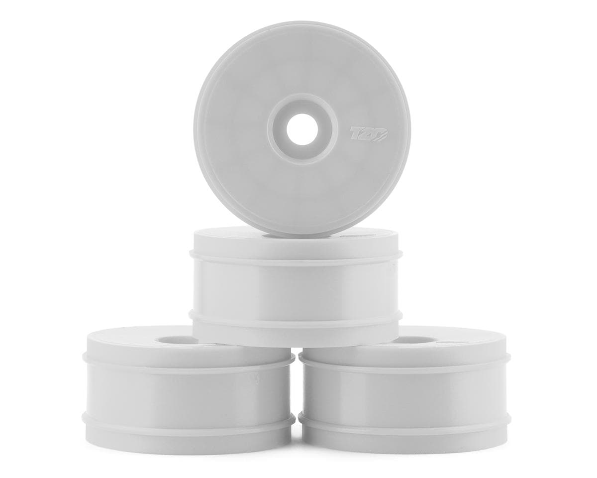 TZO Tires 1/8 Buggy Wheel Set (White) (4) (83.5mm) w/17mm Hex