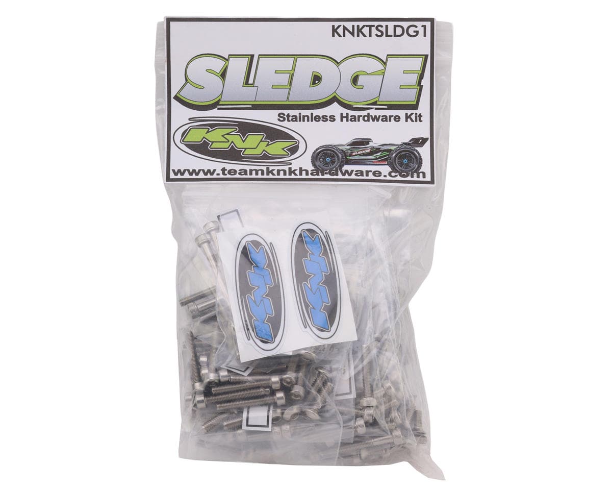 Team KNK Stainless Steel Hardware Kit for Traxxas® Sledge®