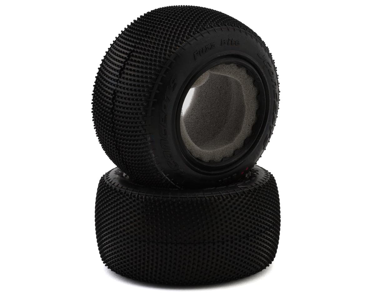JConcepts Fuzz Bite 2.2" Stadium Truck Carpet Tires (2) (Pink)