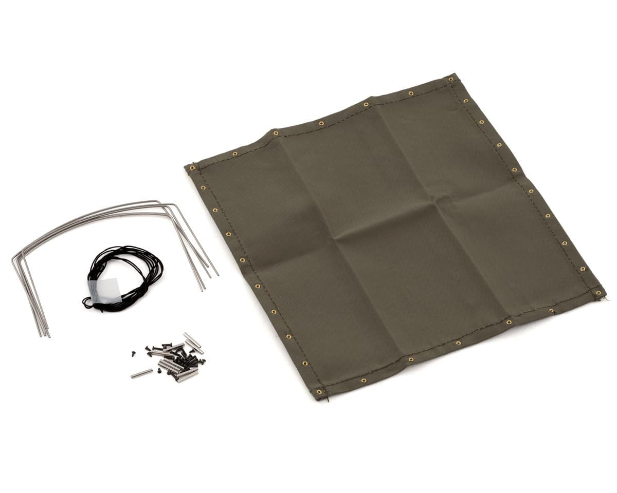 Orlandoo Hunter OH32M02 Scale Cargo Bed Hood Set (140x140mm) (Dark Green)