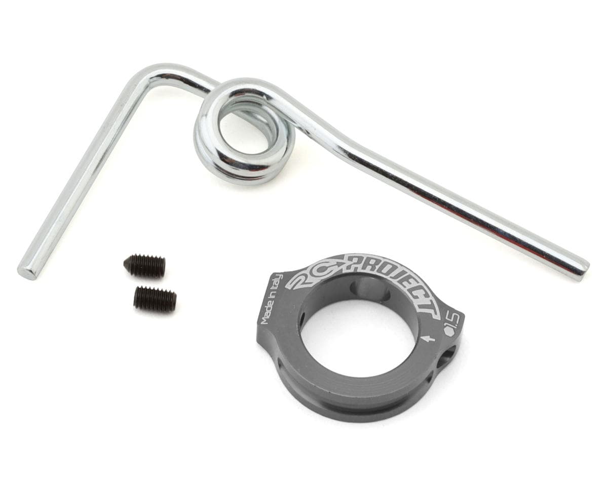 RC Project "The Ring" Muffler Support Aluminum Ring (Gun Metal)