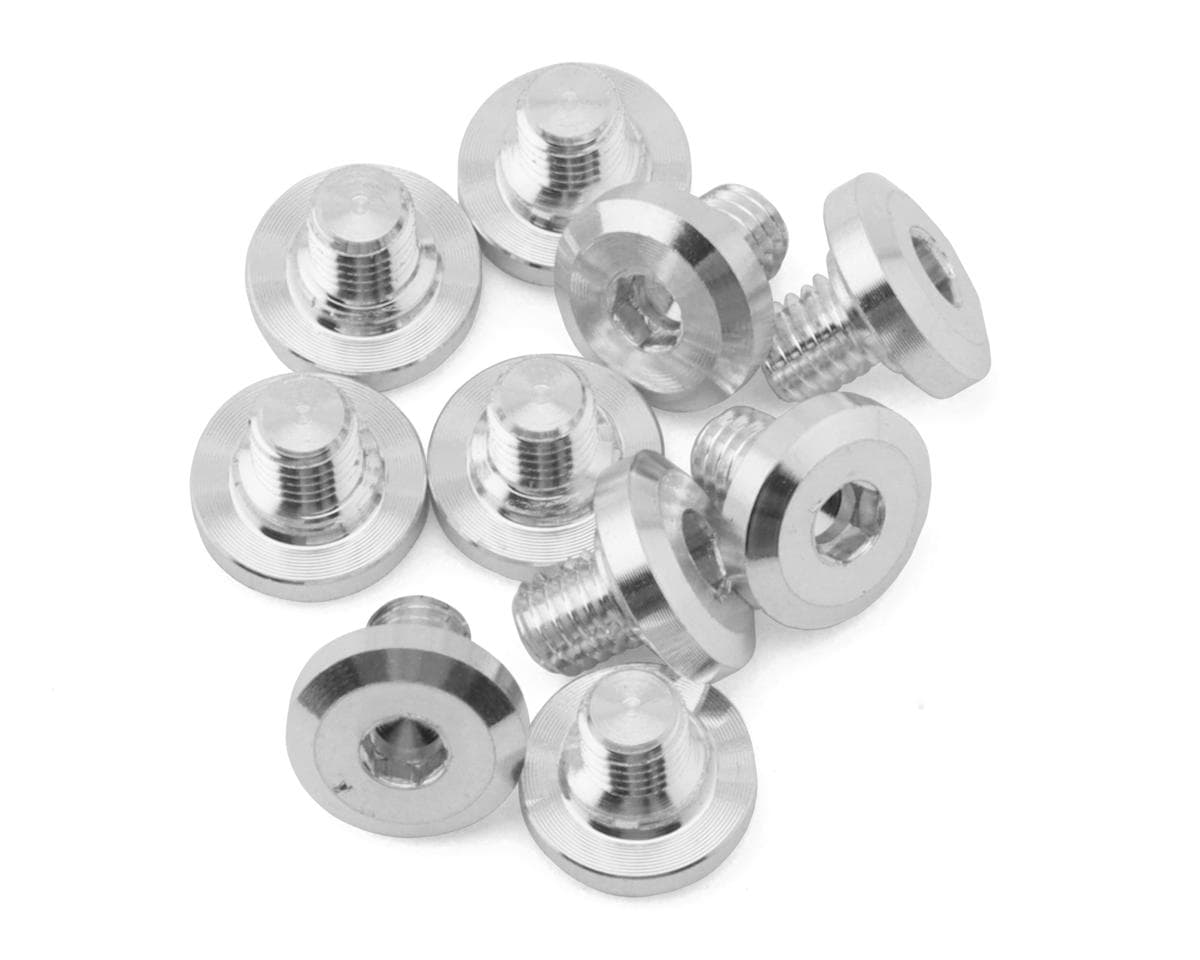 RC Project HB Racing Ergal 7075 Aluminum Side Guard Flat Head Screws (10)
